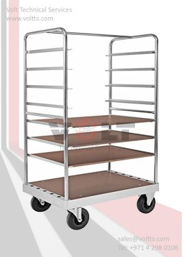 Shelf Level Adjustable Trolley